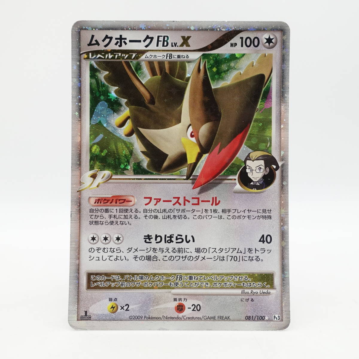 ポケモンカードゲーム ムクホークFB LV.X 081/100 キラ ☆ DPt3 ポケモンカードゲーム ムクホークFB LV.X 081/100 キラ ☆ DPt3