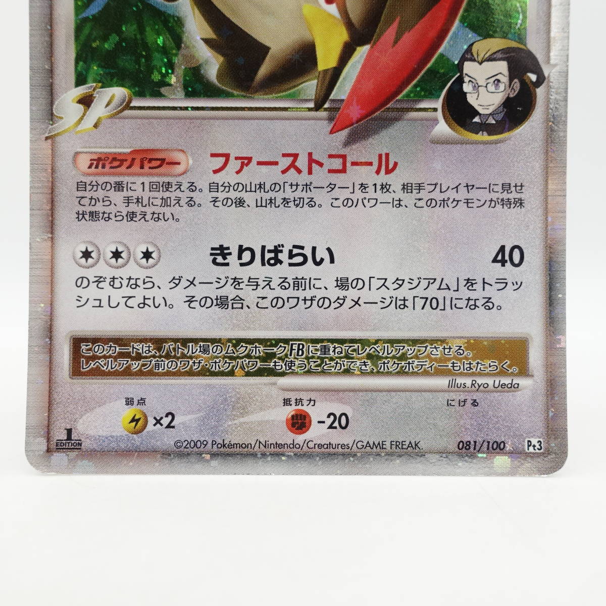 ポケモンカードゲーム ムクホークFB LV.X 081/100 キラ ☆ DPt3 ポケモンカードゲーム ムクホークFB LV.X 081/100 キラ ☆ DPt3