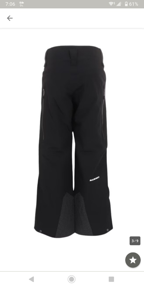 MAMMUT stoneyHSthermo 上下セット スキーウェア スノボウェア_画像6