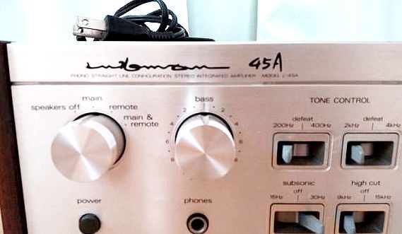 ☆ラックスマン☆LUXMAN☆L-45A☆プリメインアンプ☆昭和レア☆_画像2