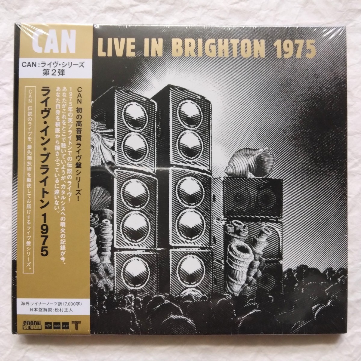 CAN / LIVE IN BRIGHTON 1975　国内盤帯付き　紙ジャケット仕様　SEALED_画像1