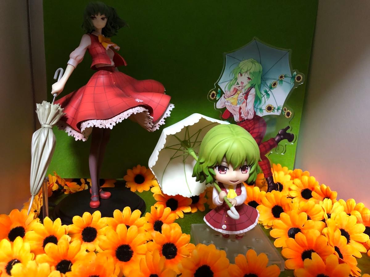 東方Project キューズ Q ねんどろ 風見幽香 フィギュアセット 箱 東方Project キューズ Q ねんどろ 風見幽香 フィギュアセット 箱