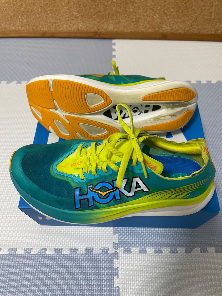 ホカオネオネ　hoka oneone ロケットX2 rocketX2 フルマラソン  ウルトラ　ランニングシューズ　26.5