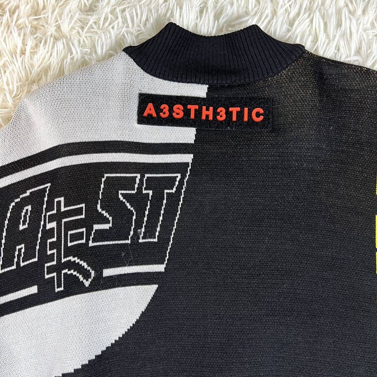 希少！DIESEL ディーゼル ジップアップ 希少 配色 ニットジャケット A3STH3TIC ＸＬ-Lサイズ_画像7