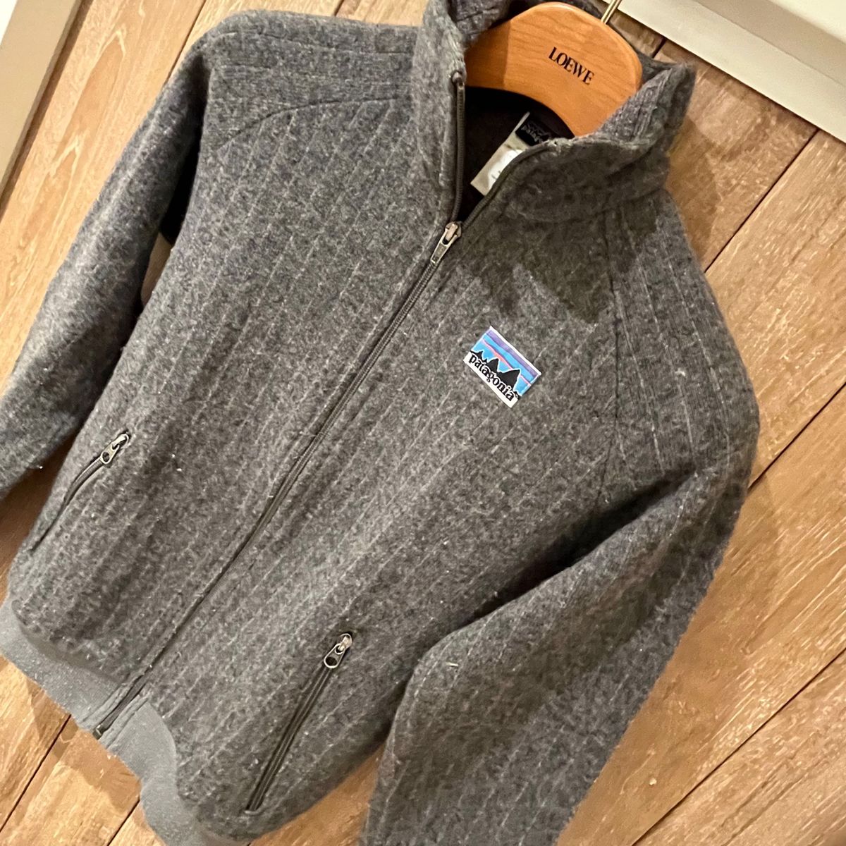 patagonia パタゴニア キルトアゲインジャケット ストライプ サイズXS 復刻　used