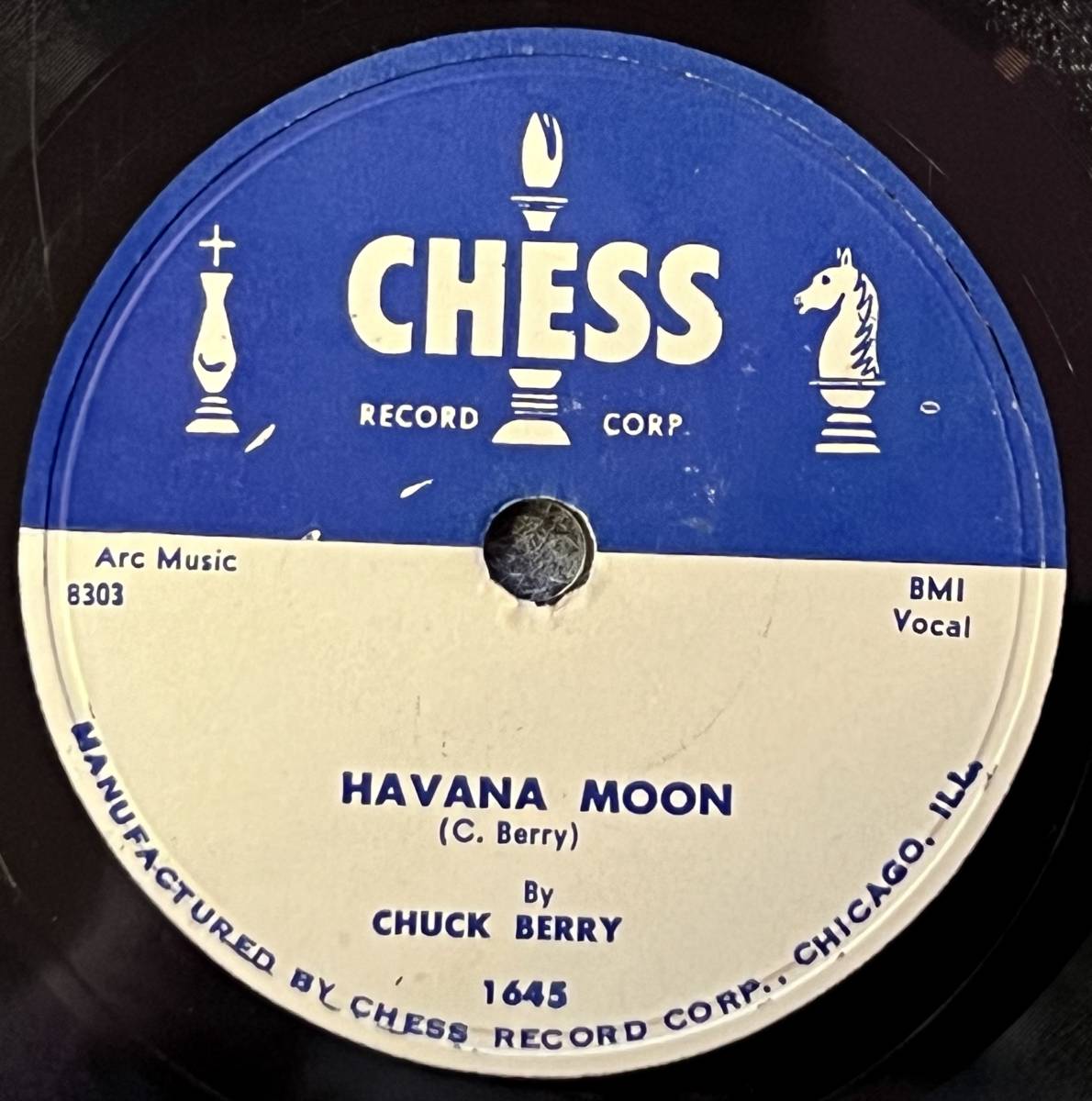 CHUCK BERRY CHESS Havana Moon/ You Can’t Catch Me