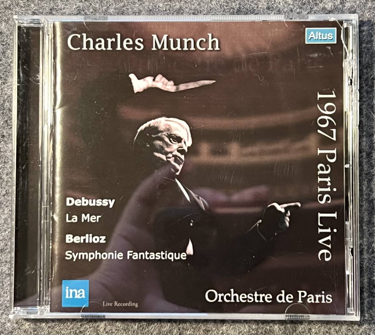 CHARLES MUNCH - DEBUSSY; LA MAR, BERLIOZ; SYMPHONIE FANTASIQUE ALTUS_画像1