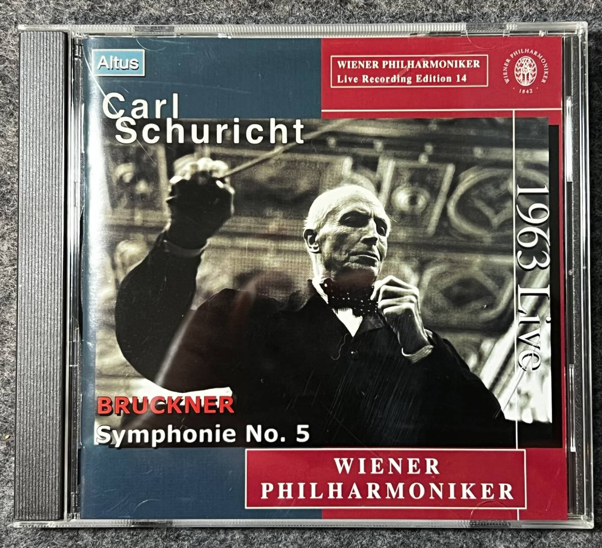 CARL SCHURICHT - 1963 LIVE: BRUCKNER: SYMPHONY NO.5 ALTUS _画像1