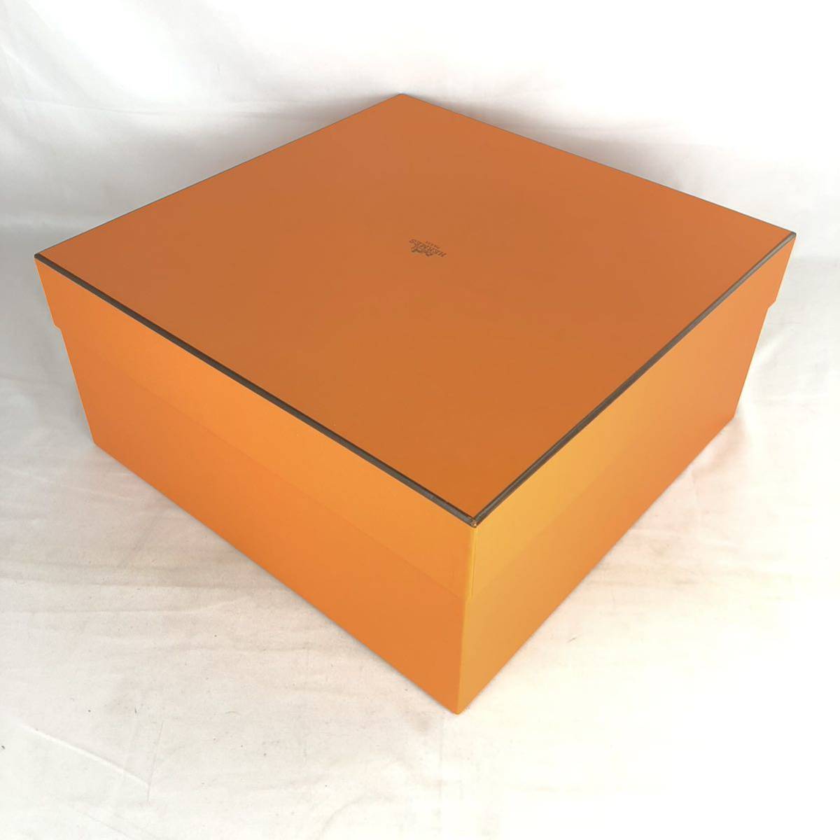 HERMES エルメス 空箱 BOX 空き箱 1312 オレンジ バッグ バーキンガーデンパーティ ケリー 等 大型 ボックス 鞄_画像4