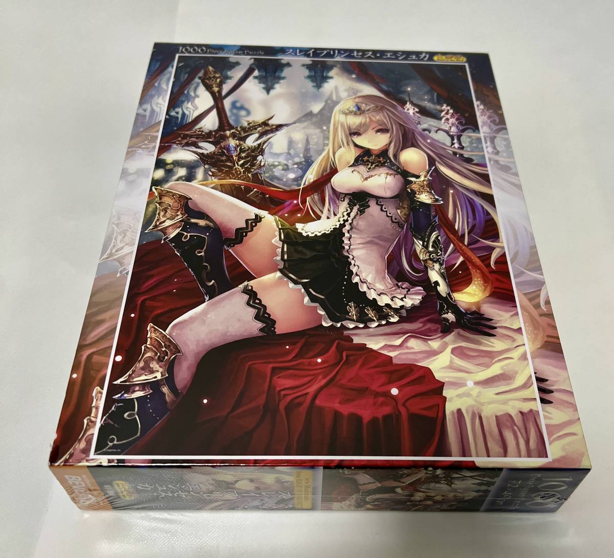 未開封品 ビバリー 虫麻呂 神撃のバハムート スレイプリンセス・エシュカ ジグソーパズル 1000ピース_画像1