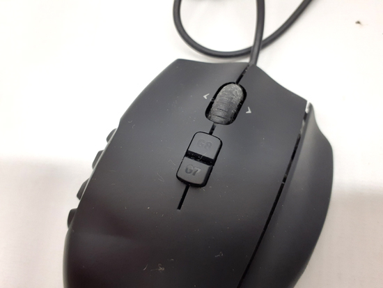 ロジクール MMO Gaming Mouse G600 ブラック マウス ゲーミングマウス USB Logicool 札幌市 平岸店_画像4
