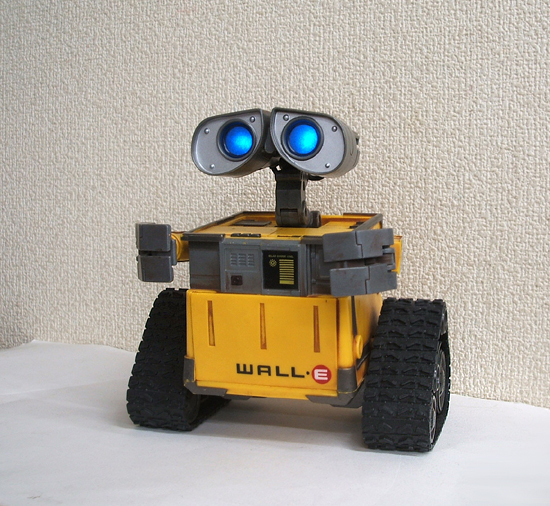 目の点灯・音声OK◎ディズニー ウォーリー インターアクション トーキングフィギュア 17.5cm WALL・E　映画 ロボット　札幌市 平岸店_画像1