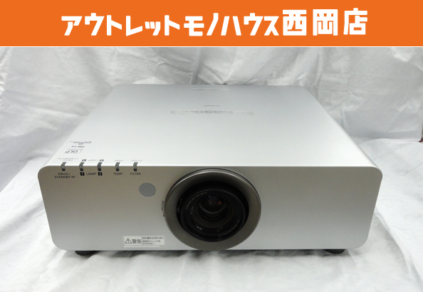 パナソニック 業務用 1チップDLP方式プロジェクター PT-DW640S 2014年製 ランプ使用1109/1109時間 リモコン付き Panasonic 札幌市 西岡店_画像1