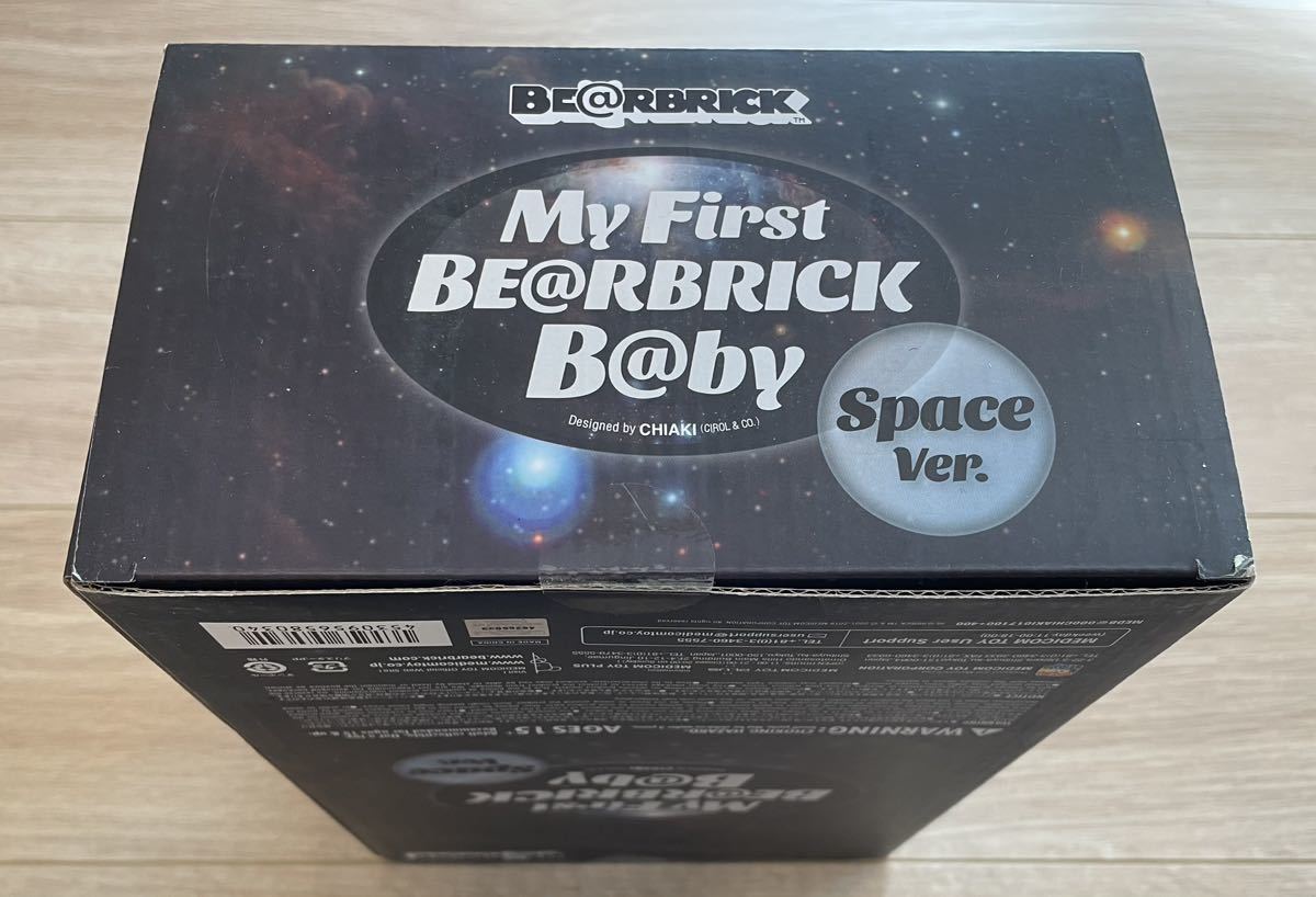 ベアブリック　MY FIRST BE@RBRICK B@BY SPACE Ver. ※400%のみ　ベアブリック 千秋 MEDICOM TOY マイファーストベアブリック　宇宙_画像8