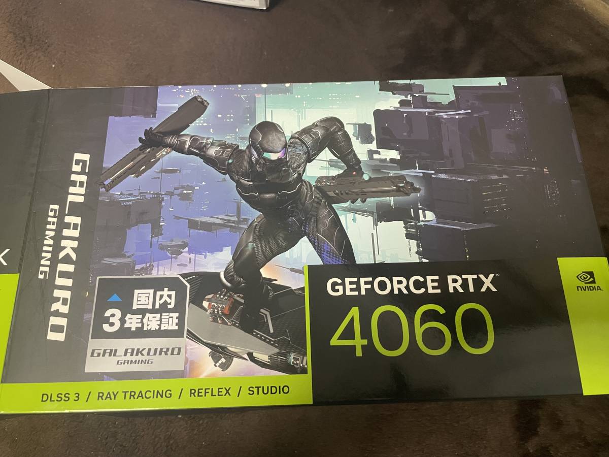 GG-RTX4060-E8GB/SF 玄人志向 GALAKURO GAMING NVIDIA GeForce RTX 4060_画像5