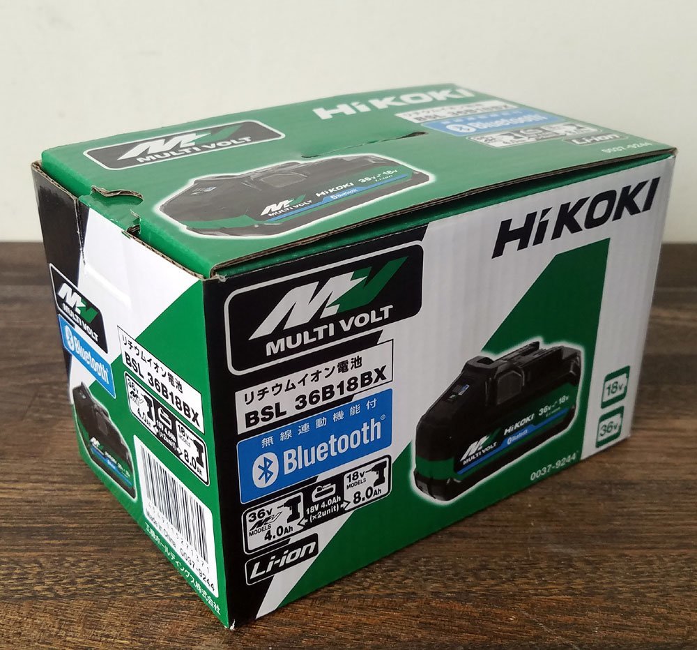 H370 HIKOKI 日立工機 リチウムイオン電池 BSL36B18BX マルチボルト 36v 4.0Ah 18V 8.0Ah Bluetooth 1個_画像6