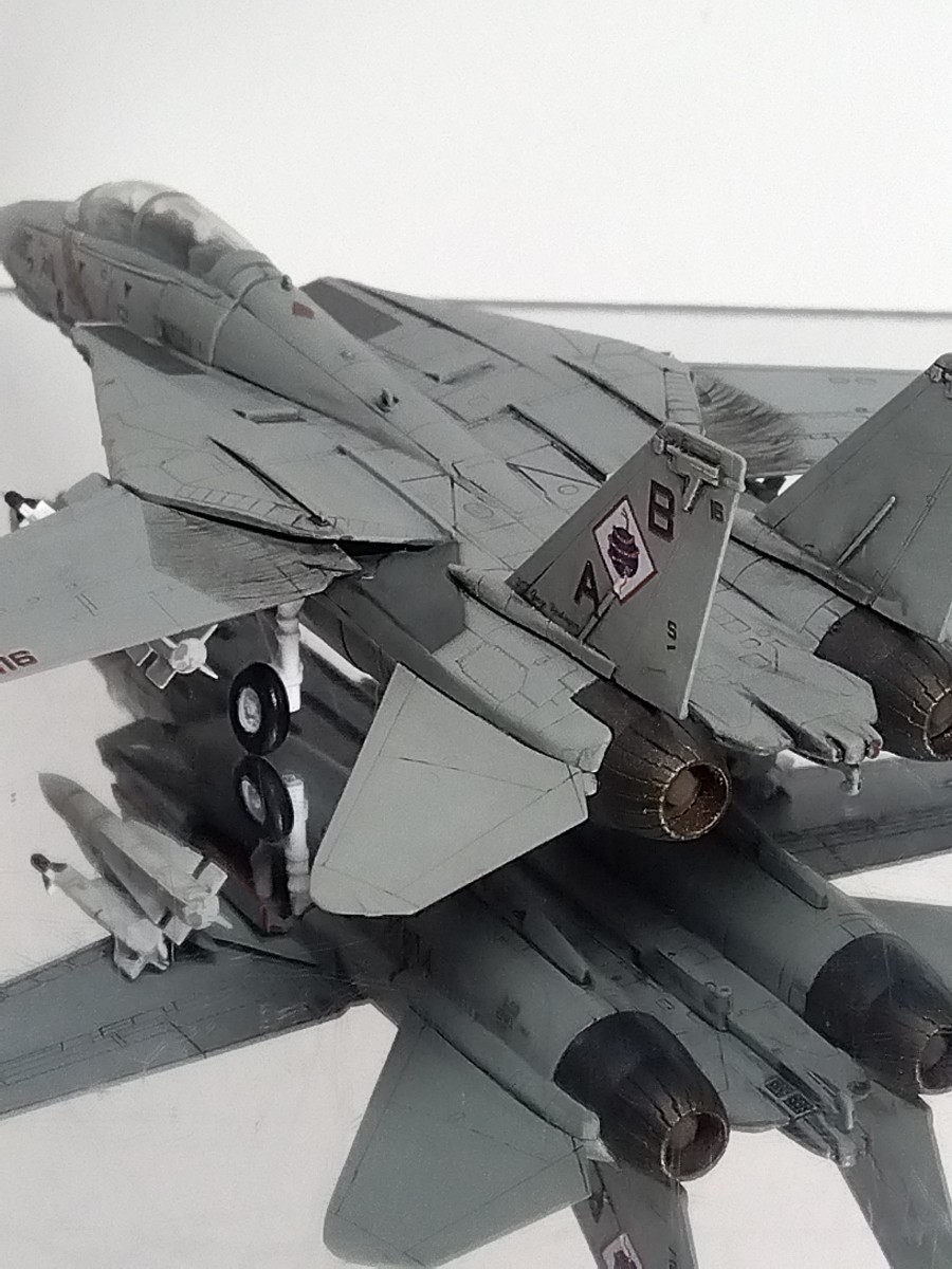 1/144　F-14Bトムキャット　ディテールアップ完成品　エフトイズ　WTM　WKC_画像9