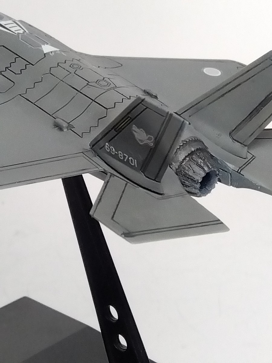 1/144　F-35AライトニングⅡ　ディテールアップ完成品　エフトイズ　童友社　WKC　WTM_画像9