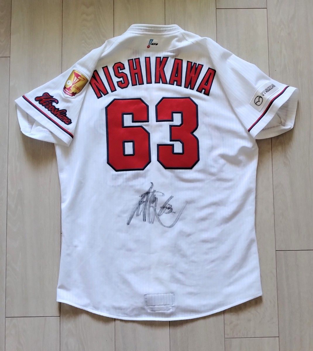 カープ オリックス 西川龍馬 プロモデル 限定ユニフォーム よわ カープ オリックス 西川龍馬 プロモデル 限定ユニフォーム よわ