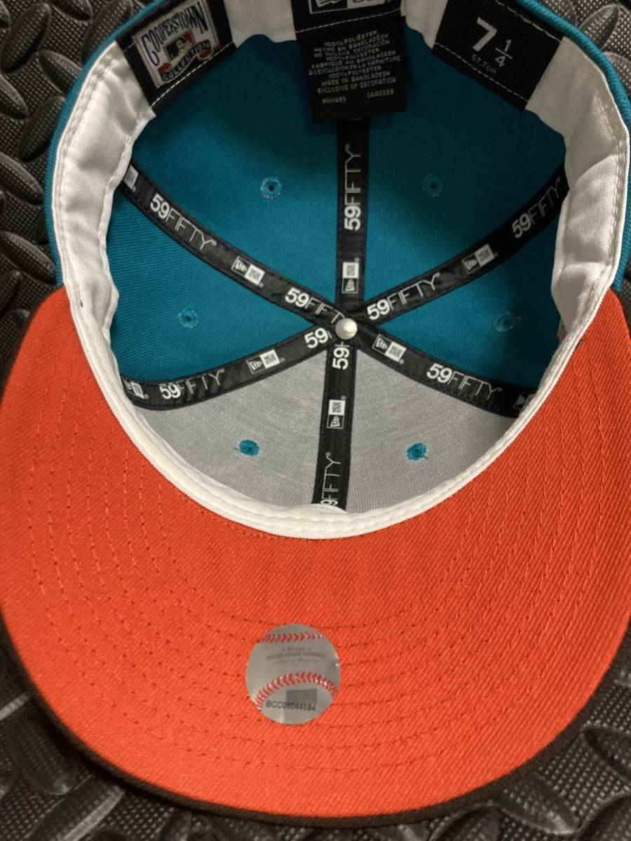 キャップ　ニューエラキャップレイズ　TAMPA BAY DEVIL RAYS newera NEWERA 59fifty 5950 ニューエラ　海外 帽子 mlb ベースボール　_画像5