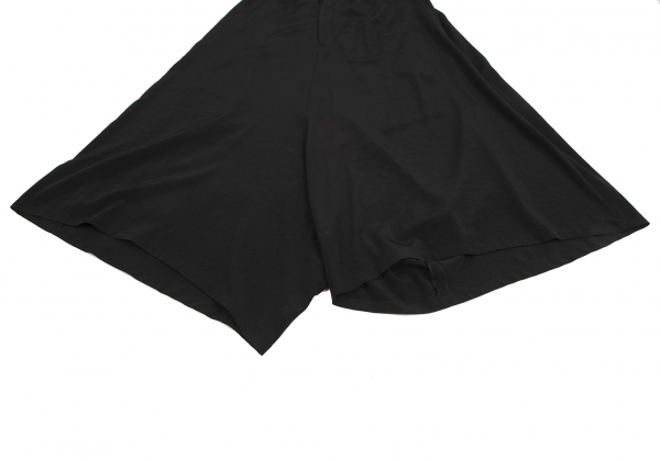 ワイズY's ウエストコードパンツスカート 黒2_画像7