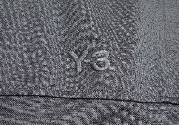 ワイスリーY-3 バックスリーストライプタンクトップ グレーS_画像9