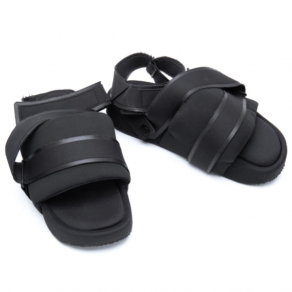 ワイスリーY-3 SANDAL ストラップサンダル 黒28.5cm