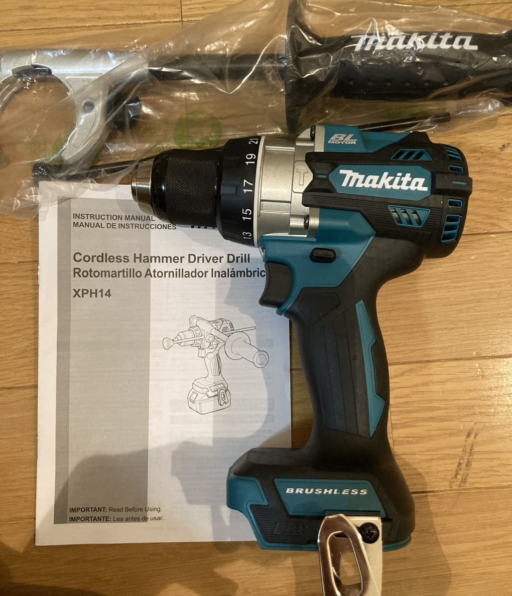 Makita マキタ XPH14Z 本体のみ【HP486DZ 同等品 】18V ブラシレス 振動ドリルドライバー ［並行輸入品］_画像2