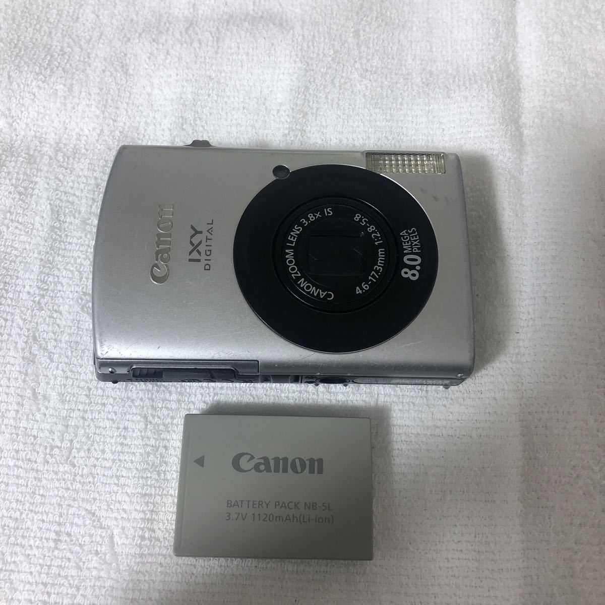 [激安価格] Canon デジカメ　本体　IXY DIGITAL 910 IS 動作品　現状品_画像1