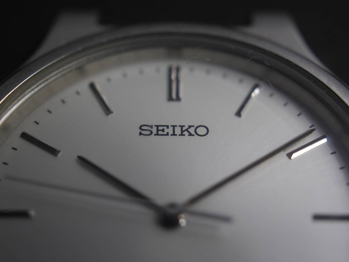 美品 セイコー SEIKO スピリット Spirit クォーツ 3針 7N01-6A70 男性用 メンズ 腕時計 W581 稼働品_画像3
