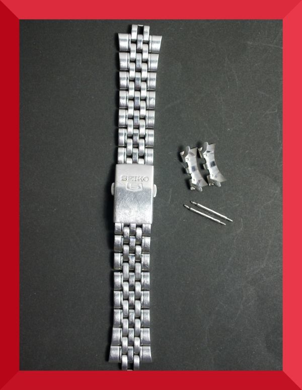 贅沢 ベルト 腕時計 5 SEIKO セイコー 18mm W649 メンズ 男性用 金属ベルト