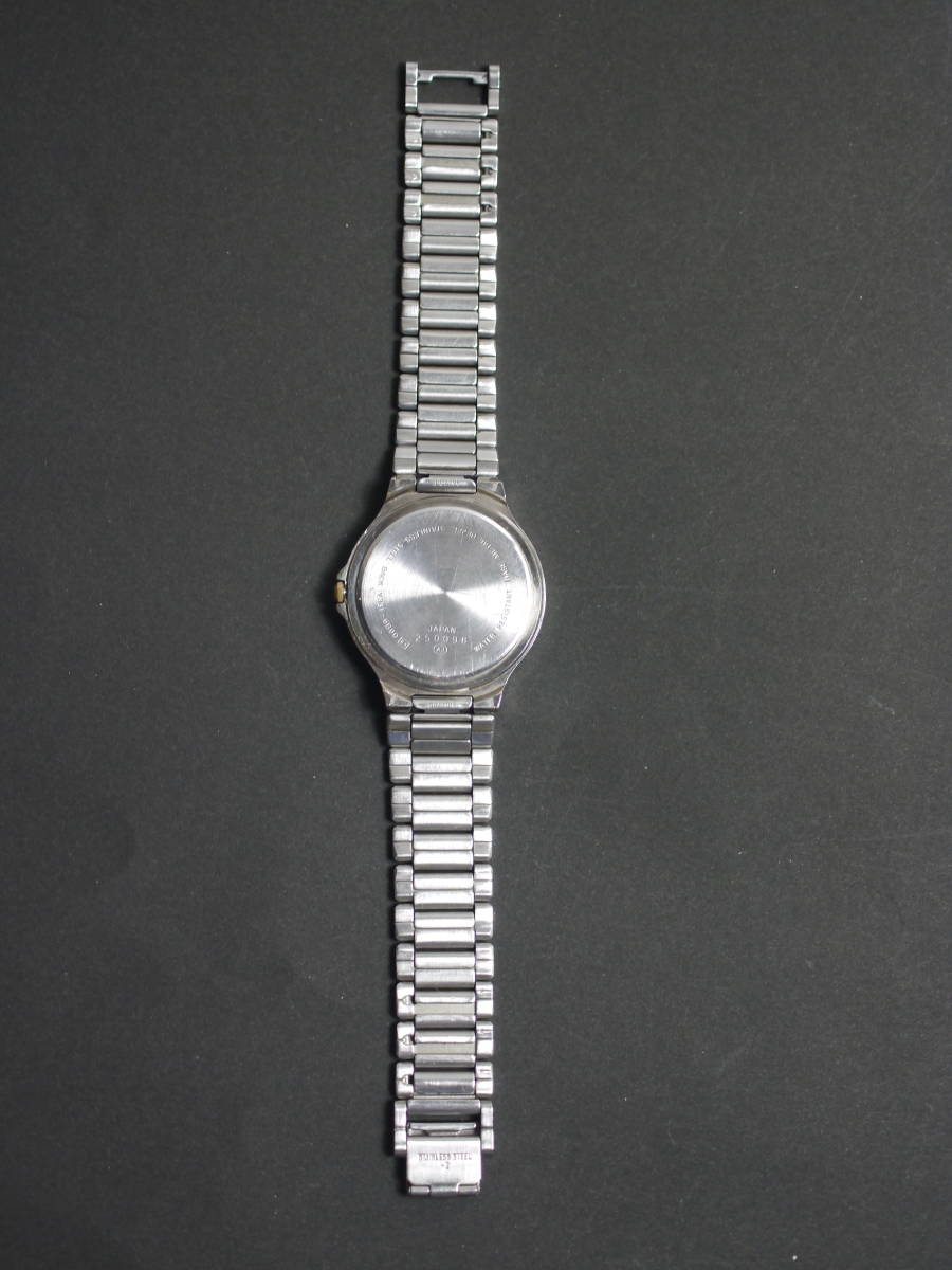 セイコー SEIKO アルバ ALBA URBAN クォーツ 3針 デイデイト 純正ベルト V33F-6B90 男性用 メンズ 腕時計 W603 稼働品_画像6