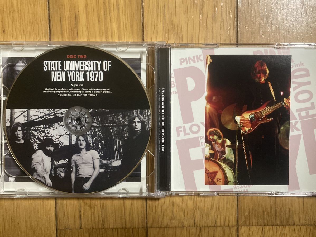 【 年末処分 】 PINK FLOYD ピンクフロイド / STATE UNIVERSITY OF NEW YORK 1970 2CD_画像3