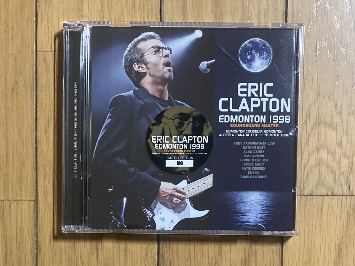 ERIC CLAPTON エリッククラプトン / EDMONTON 1998 SOUNDBOARD MASTER 2CD_画像1