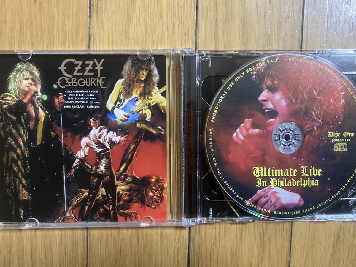 OZZY OZBOURNE オジーオズボーン / ULTIMATE LIVE IN PHILADELPHIA 1986 2CD_画像2