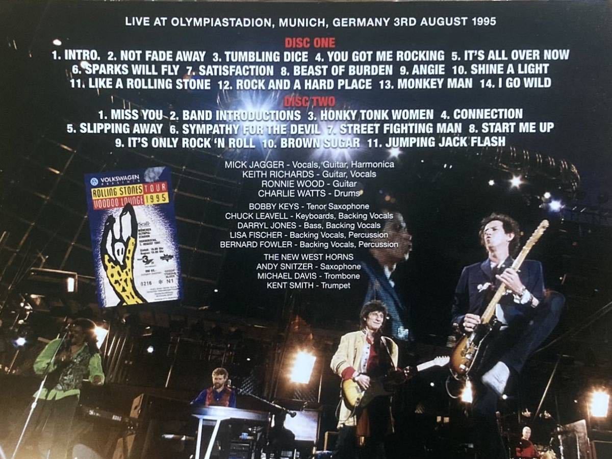 【 年末処分 】 ROLLING STONES ローリングストーンズ / MUNICH 1995 2CD_画像4