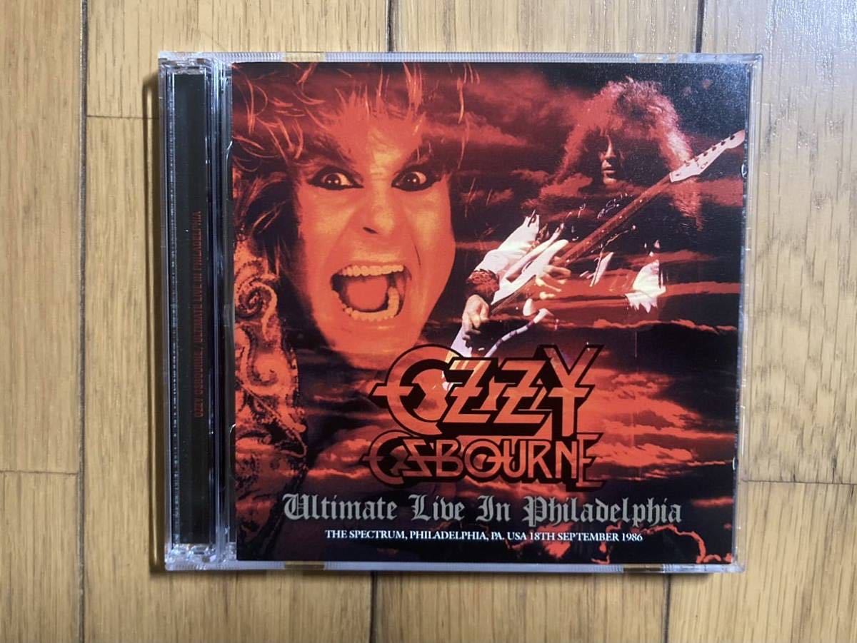 OZZY OZBOURNE オジーオズボーン / ULTIMATE LIVE IN PHILADELPHIA 1986 2CD_画像1