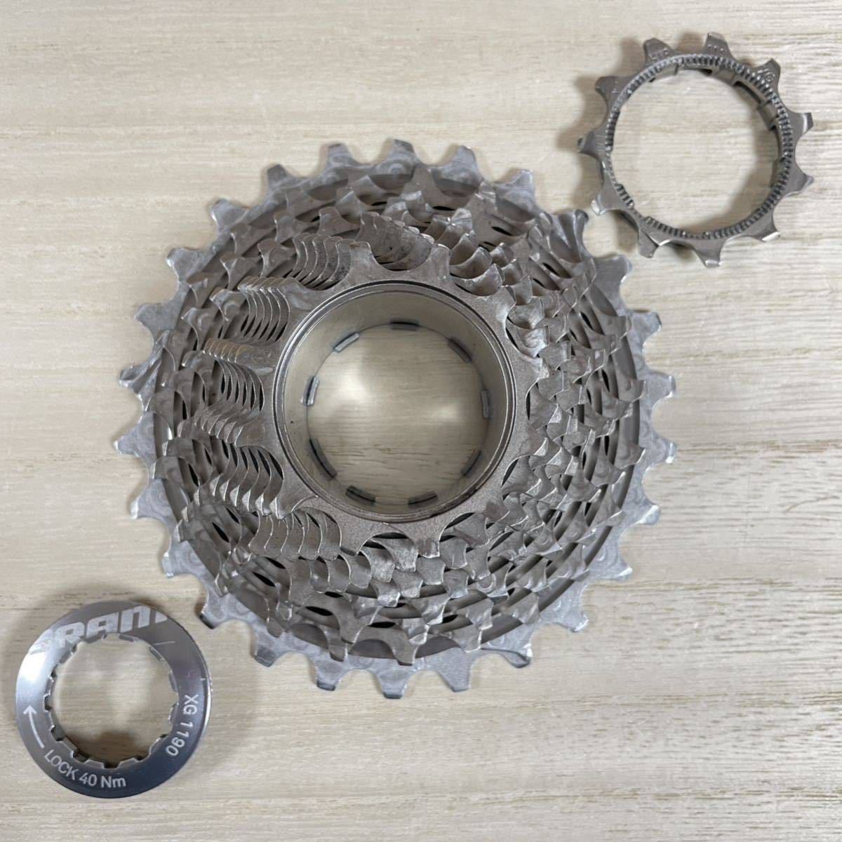 【送料無料】SRAM RED 22 XG-1190 Cassette 11s スラム レッド 11速 カセットスプロケット 11-26t_画像3