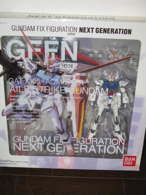 未開封　GFFN ガンダムフィックスフィギュレーションネクスト　エールストライクガンダム　Gundam Fix Figuration Next_画像1