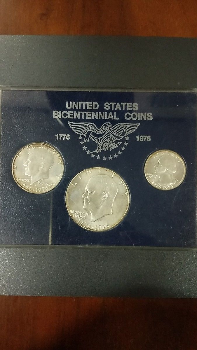 アメリカ建国200年記念白銅コインUNITED STATES BICENTENNIAL COINS1776-1976