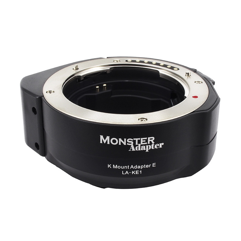 MonsterAdapter LA-KE1( Pentax K mount lens - Sony E mount conversion ) electron mount adaptor AE/AF photographing possibility 