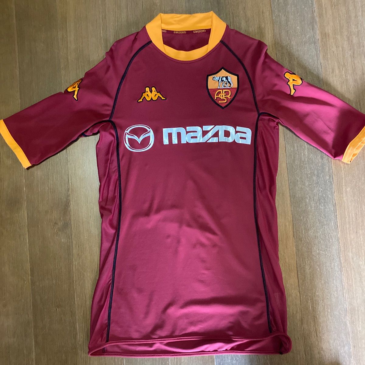 AS ROMA ローマ 02-03 ユニフォーム 未使用 カッパ