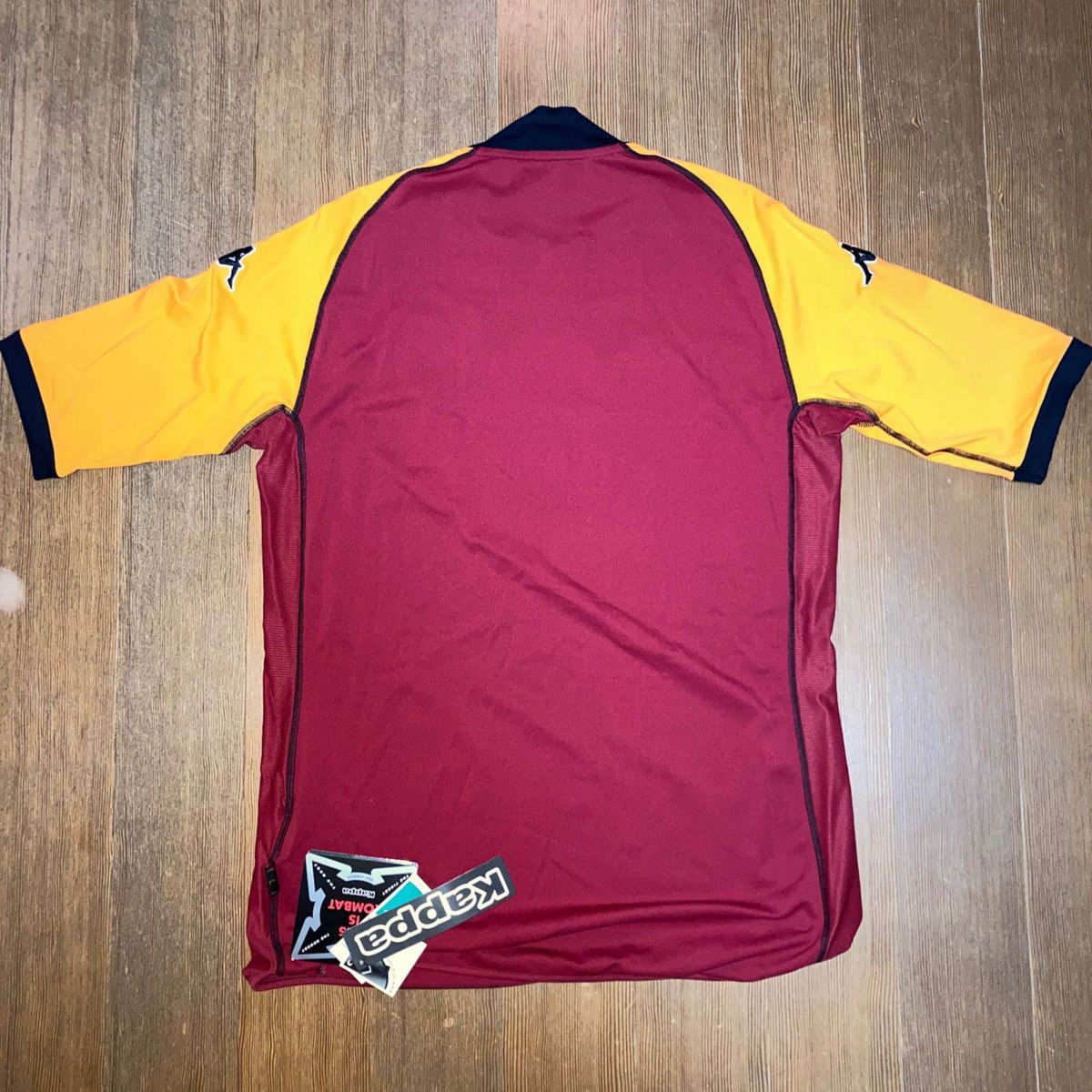 AS ROMA ローマ 02-03 CLモデル カッパ ユニフォーム タグ付き AS ROMA ローマ 02-03 CLモデル カッパ ユニフォーム タグ付き