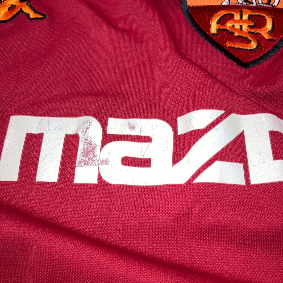 AS ROMA ローマ 02-03 CLモデル カッパ ユニフォーム タグ付き AS ROMA ローマ 02-03 CLモデル カッパ ユニフォーム タグ付き