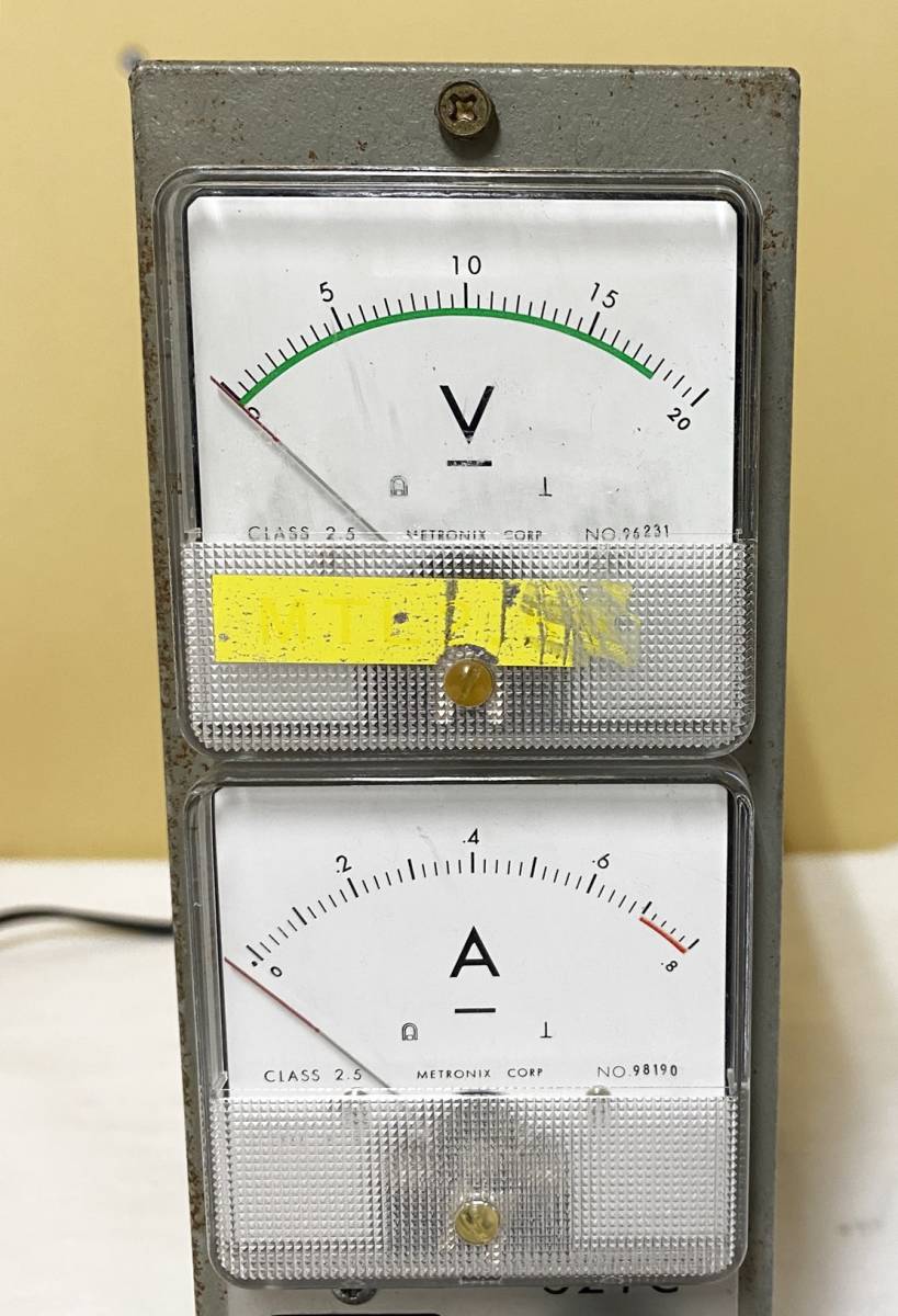 【ジャンク】Metronix 521C DC電源_画像5