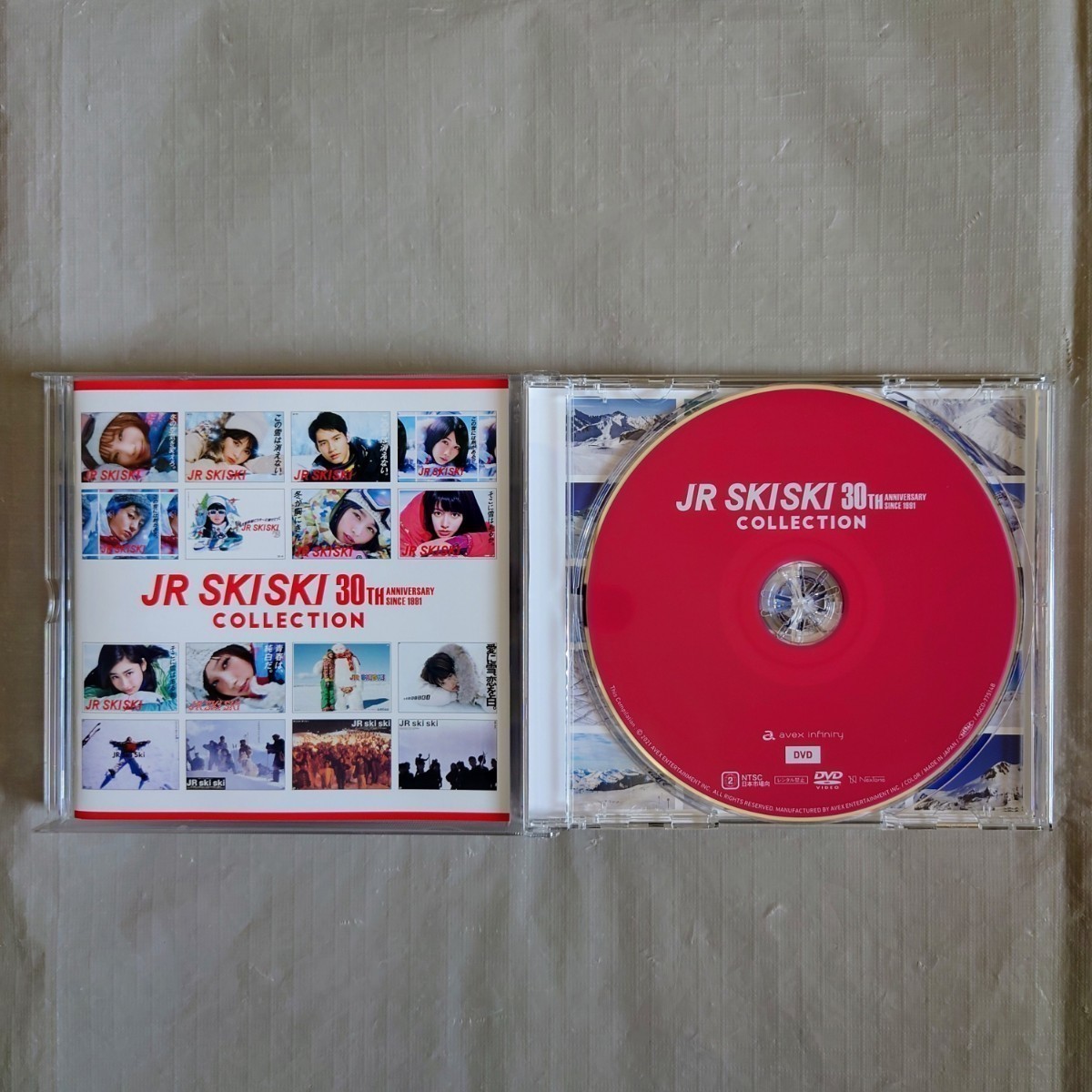 JR SKISKI 30th COLLECTION　2CD＋DVD　〜誰もが胸を熱くする、ゲレンデが恋しくなる〜　CD：全19曲　DVD：CM映像37本！ 【CD未使用】_画像9
