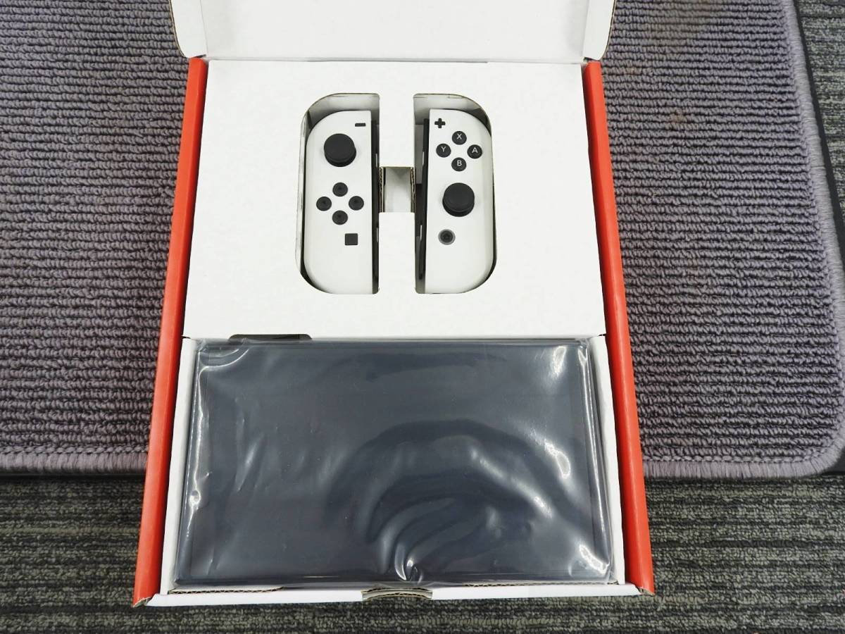 Nintendo Switch ニンテンドースイッチ★コストコオリジナルセット マリオカート8デラックス ハンドル 有機EL HEG-001★ほぼ新品 NR526_画像5