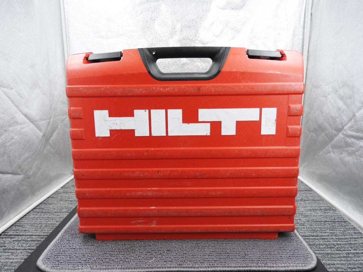 HILTI ヒルティ★ガス式 ガス鋲打ち機 釘打ち機 GX120 ケース付 動作未点検★ジャンク品「管理№NR705」_画像9