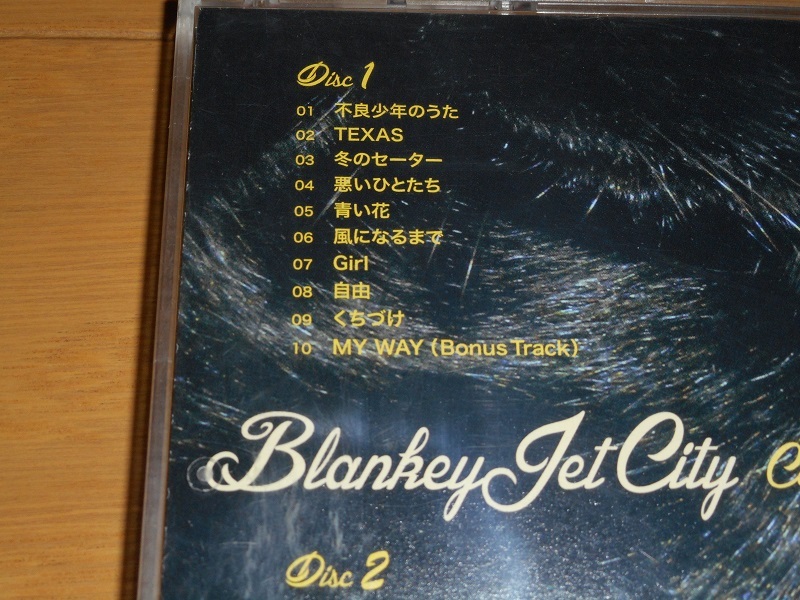 レンタル落ち BLANKEY JET CITY(ブランキージェットシティ) 2枚組ベスト盤 COMPLETE SINGLE COLLECTION「SINGLES」_画像3