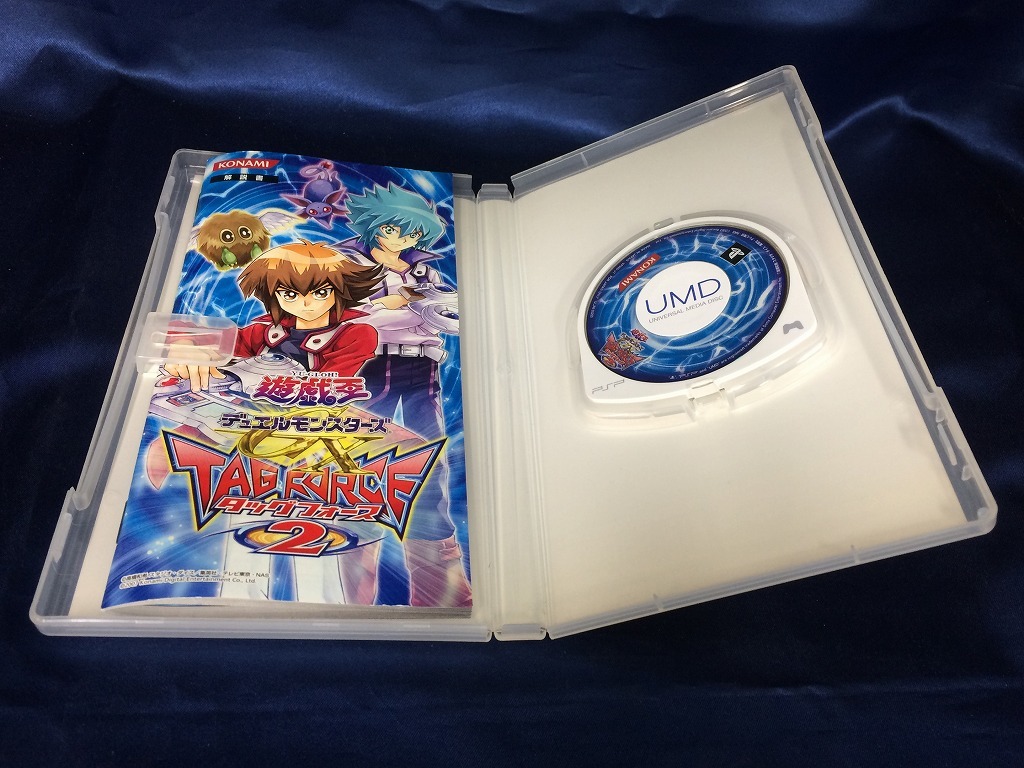 中古B★遊戯王デュエルモンスターズGXTAG2★PSPソフト/カード欠品_画像3